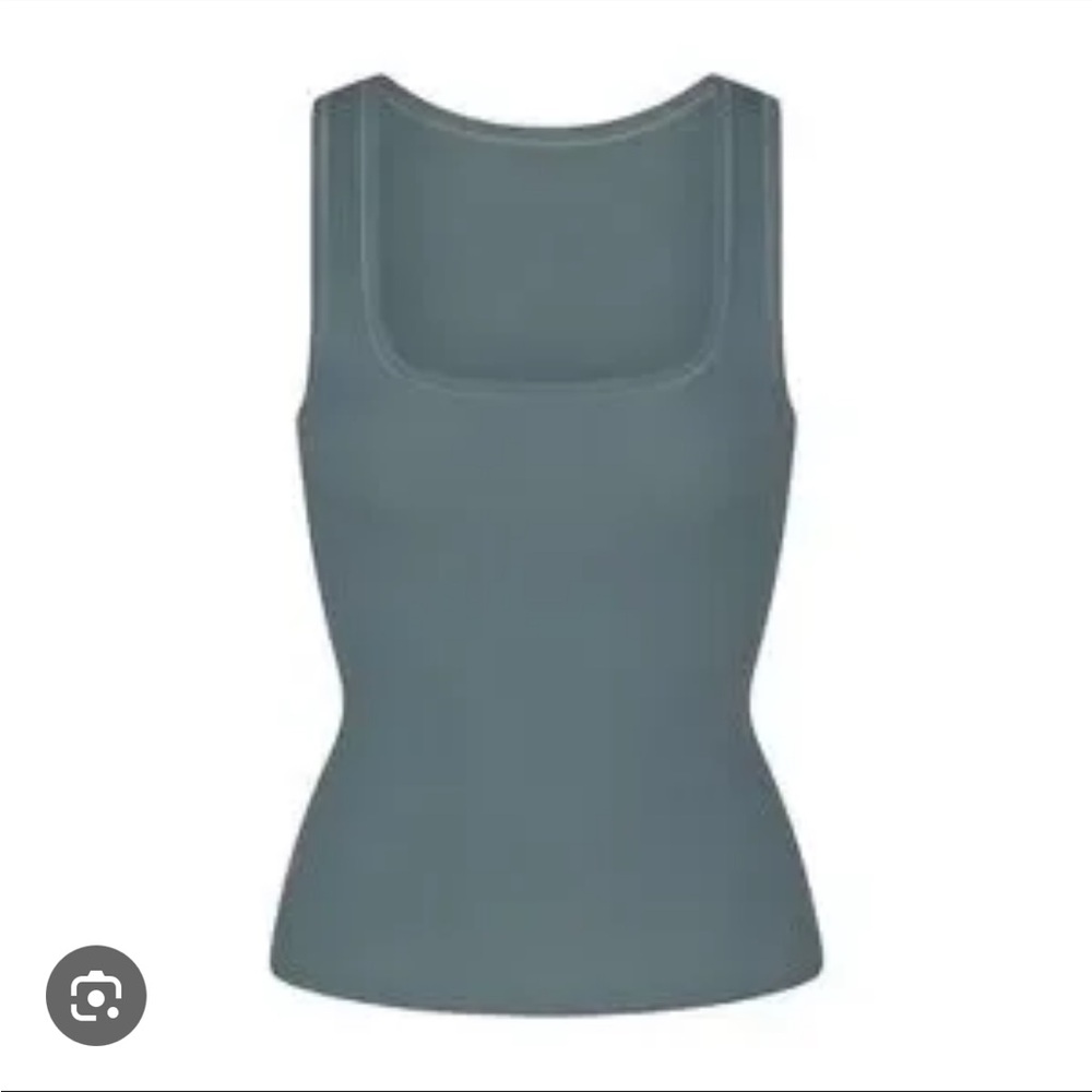 Cotton Rib Long Tank - L